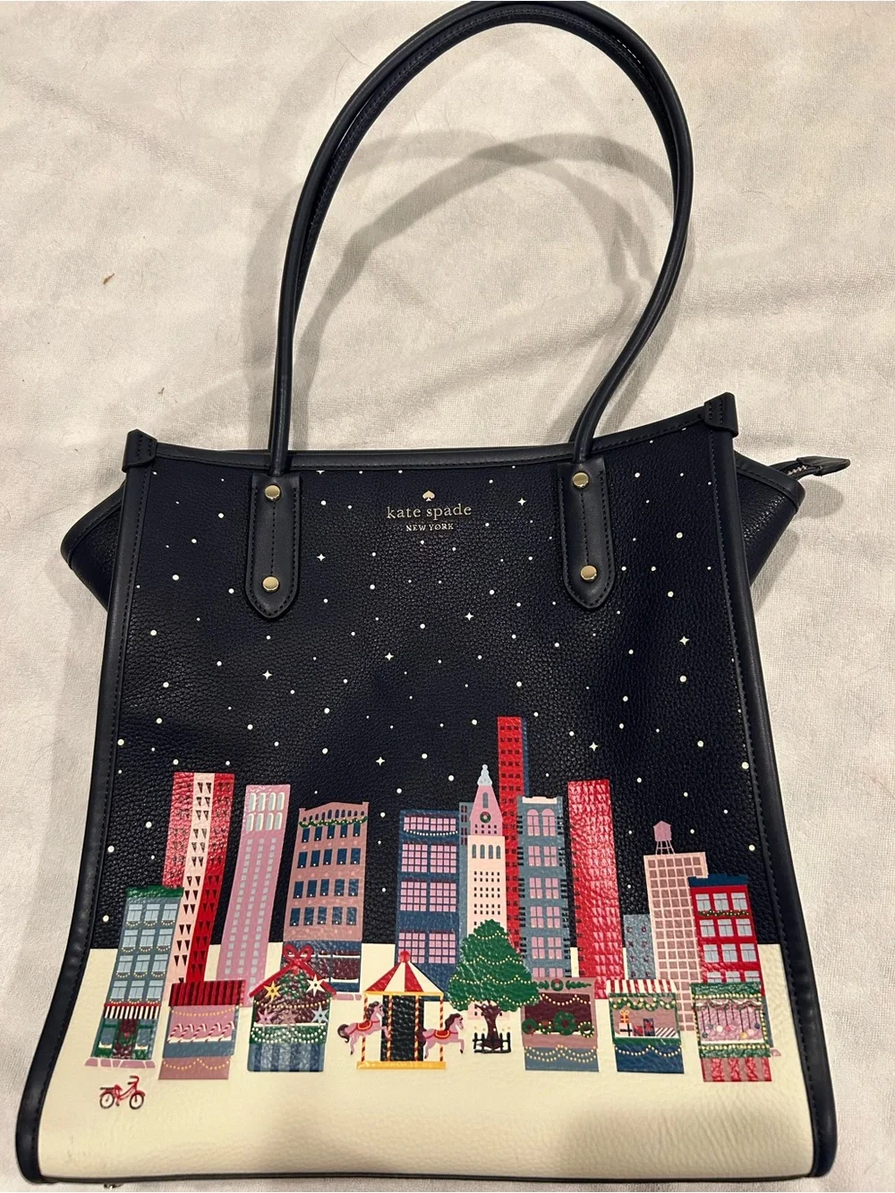 Kate Spade New York Winter Wonders North South Tote bag